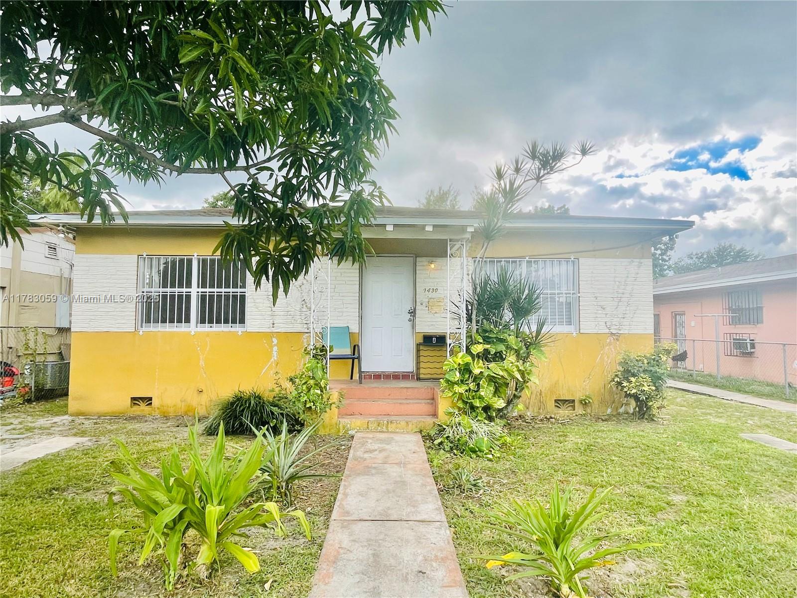 Rental Property at 1490 Nw 43rd St A, Miami, Broward County, Florida - Bedrooms: 3 
Bathrooms: 2  - $2,800 MO.