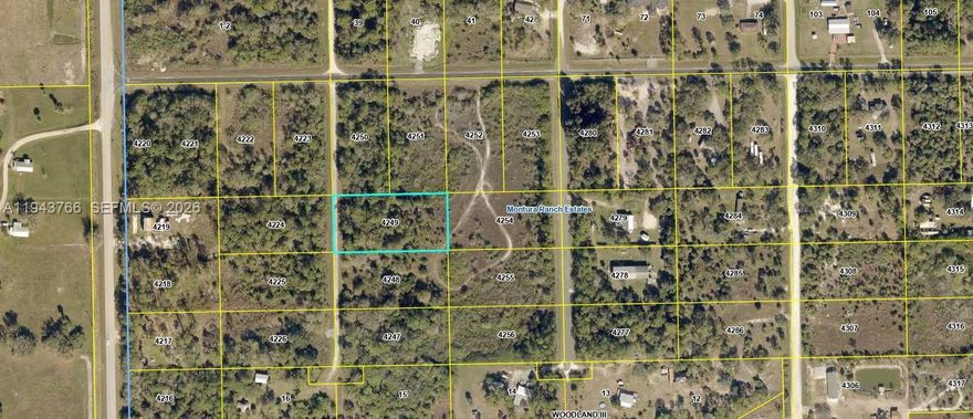 Build your dream home on this 1.25-acre residential lot in Montura Ranch Estates. This high and dry property offers convenient access to the principal street for easy travel to Clewiston and surrounding areas. Located in a rural community known for spacious parcels and peaceful surroundings, the property features beautiful mature oak, pine, and palmetto trees, providing natural beauty, shade, and privacy with a true country feel. No HOA. Ideal for a custom home, manufactured home, or weekend retreat, with plenty of space for outdoor activities, animals, and enjoying Florida’s natural landscape.