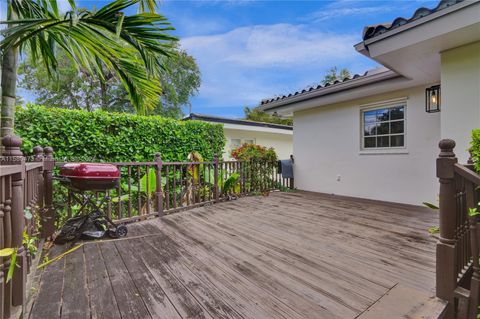 A home in Coral Gables