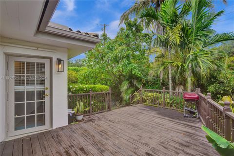 A home in Coral Gables