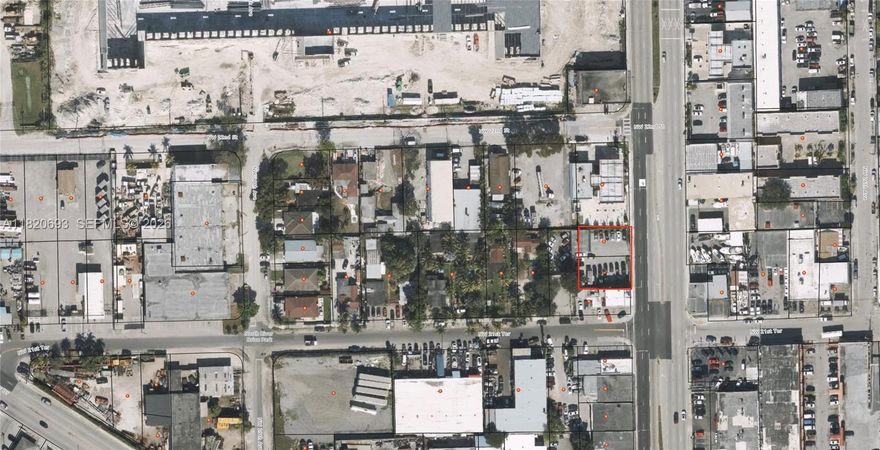 This is a rare opportunity to acquire two contiguous commercial parcels totaling 9,216 square feet of land with high visibility frontage along NW 27th Avenue—a key north-south artery connecting central neighborhoods, including Allapattah, Brownsville, and Liberty City. The property includes a freestanding commercial building currently configured for retail and showroom use, along with ample on-site parking and signage exposure. Strategically positioned on a signalized corner at NW 27th Avenue and NW 22nd Street, the site benefits from excellent vehicular access and public transit connectivity. It is located just minutes from Miami International Airport, SR-112, Wynwood, and Downtown Miami. Zoned BU-3