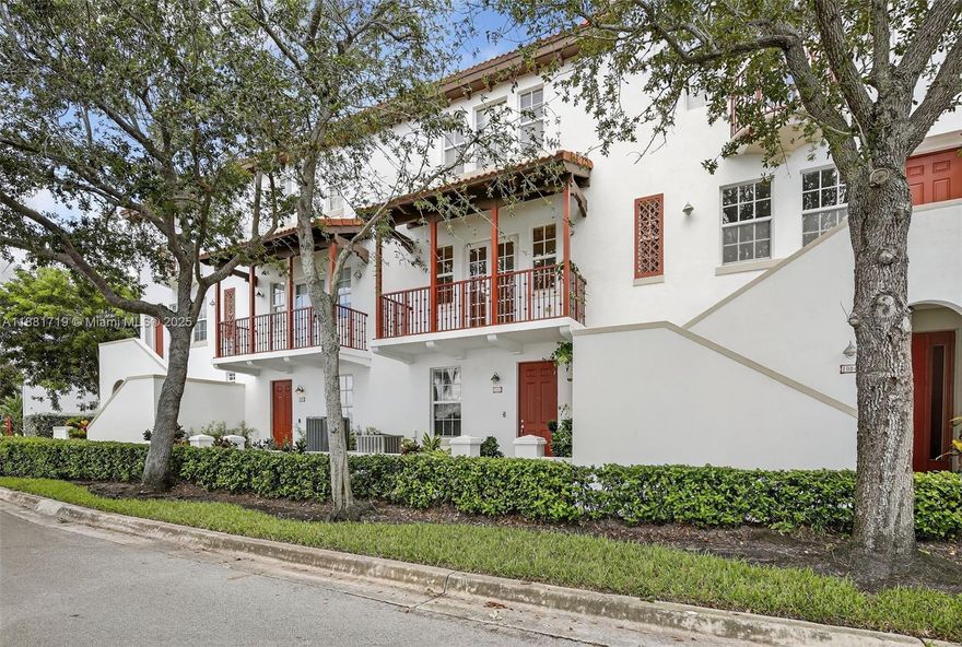 Step into this beautifully designed townhome offering soaring ceilings, spacious living areas, and plenty of natural light. The kitchen features sleek European-style cabinetry, granite countertops, & Samsung appliances perfect for cooking & entertaining. The master suite boasts a private walk-in closet & a spa-like bath with dual vanities, a soaking tub, and a separate shower. Enjoy peaceful lake views from the master bedroom, the great room, or from your covered balcony overlooking the lake. Additional highlights include stylish laminate & tile flooring, a well-equipped 2-car garage with industrial PVC slatwall, hooks, baskets, and cabinets for optimal organization, impact-resistant windows, and thoughtful details that make this home truly move-in ready. ASSESMENTS HAVE BEEN PAID IN FULL