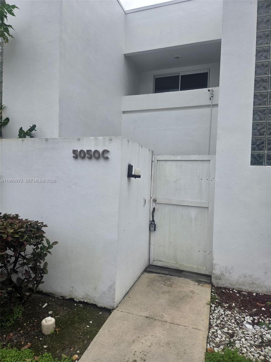 Well-appointed 2-bedroom, 1.5-bath townhome located in the highly desirable Park Place community of West Palm Beach. This updated residence offers a bright, open interior with abundant natural light from large windows and a skylight, complemented by neutral finishes throughout.

The upper level features two spacious bedrooms with generous closet space and an updated full bath. The main level provides comfortable living and dining areas designed for both functionality and everyday ease.

Enjoy multiple outdoor living options, including a private fenced front courtyard and a rear patio overlooking open green space—ideal for relaxing or entertaining.

Community amenities include a pool and pet-friendly policies (up to two pets, 25 lb max per pet, 600 minimum credit score per HOA). Conveniently located just minutes from downtown West Palm Beach, The Square, shopping, dining, and area beaches.