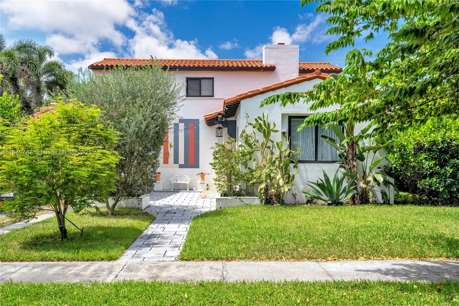 Timeless elegance meets modern luxury in this beautifully updated 3 bedroom, 2 bath Art Deco residence on an oversized lot in the heart of Miami Shores. This stunning two-story home has been thoughtfully restored, featuring rich hardwood floors, iconic Deco architecture, and stylish modern upgrades. Enjoy a bright, open layout with renovated kitchen and bathrooms. Step outside to your private tropical paradise with a resort-style pool, fenced yard, and lush landscaping. The property includes mature fruit trees like mango, banana, avocado, Surinam cherry, and more—plus an herb garden. Located minutes from Biscayne Bay, the Miami Shores Country Club, and top-rated schools, this turnkey home blends historic charm with modern comfort.