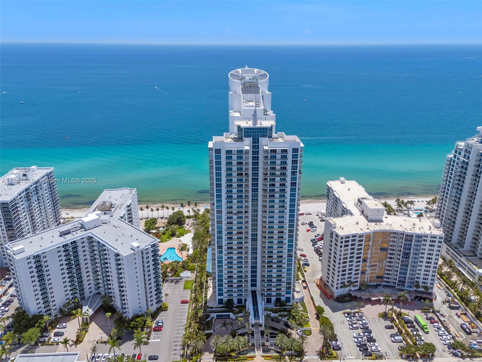 Discover the art of coastal living at Ocean Palm. Perched on a high floor with semi-private elevator access, this updated true 3-Bed retreat offers sweeping ocean views from every room. Designer light fixtures, double-entry doors, and floor-to-ceiling stone accents in the bathrooms The master suite with a Jacuzzi and Toto toilet, while a smart kitchen with custom cabinetry and modern finishes makes entertaining effortless. Fully furnished with new TVs, WiFi, and cable included, this home is ready for immediate enjoyment. Step outside to a resort-style pool, tennis courts, and the famed Hollywood Broadwalk — with Publix and fine dining just across the street. This is more than a residence; it’s a lifestyle. Tenant insurance required naming the landlord as an interested party