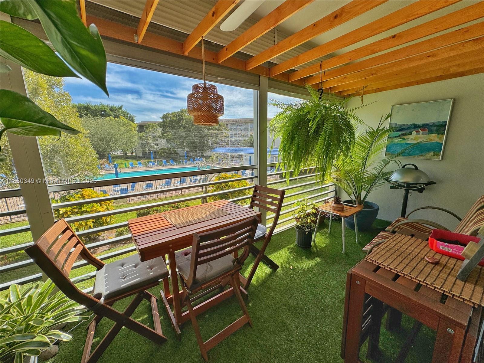 Lovely 2-bed, 2-bath condo located in the vibrant Wynmoor Coconut Creek active 55+ community. This spacious condo boasts 1156 square feet of living space and features laminate floors throughout, offering a modern and easy-to-maintain aesthetic. One of the highlights of this property is its soothing pool view, providing a tranquil and relaxing atmosphere right from the comfort of your home. Whether you're enjoying your morning coffee on the balcony or unwinding after a long day, the pool view adds a touch of serenity to your everyday life. The Wynmoor Coconut Creek community offers lots of amenities tailored for active adults, social activities, sports facilities, creating a vibrant and engaging lifestyle for residents. Don't miss the opportunity to experience resort-style livin