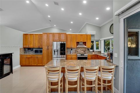 A home in Coral Springs