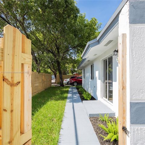 A home in Miami