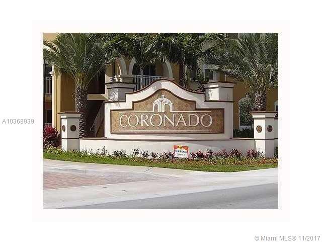 CORONADO AT DORAL. WELL MAINTAINED 2 BED/2.5 BATHS, WOOD CABINETS, GRANITE COUNTERTOPS, WONDERFUL LAYOUT, EXCELLENT SCHOOLS, EASY TO SHOW, CLOSE TO MAJOR HIGHWAYS, SHOPPING CENTERS, A+ GRADED SCHOOLS.
