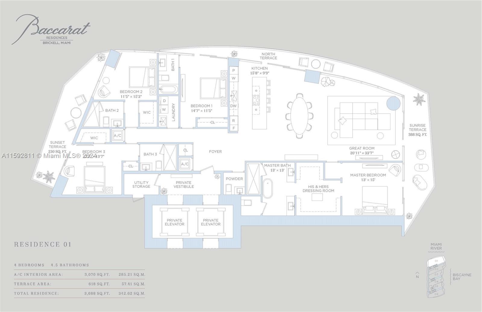 BACCARAT - Residential