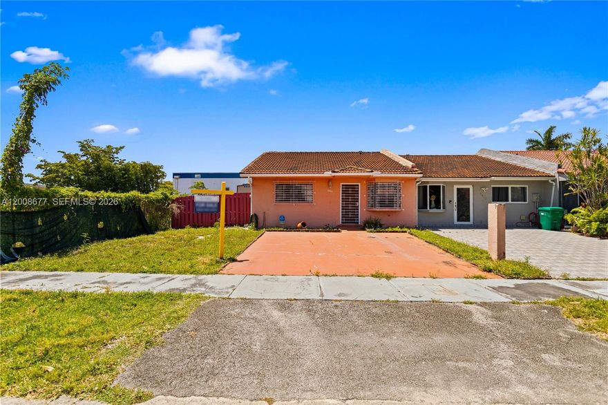 Location, location! Welcome to this charming one-story home in Hialeah Gardens. Sitting on a corner lot, it offers lots of parking space, with room for a boat or RV. Inside, you’ll find an open kitchen filled with natural light, making the space feel bright and inviting. It feels bigger than it looks, with plenty of space to live comfortably. Move in right away or make it your own—this home is ready for you!