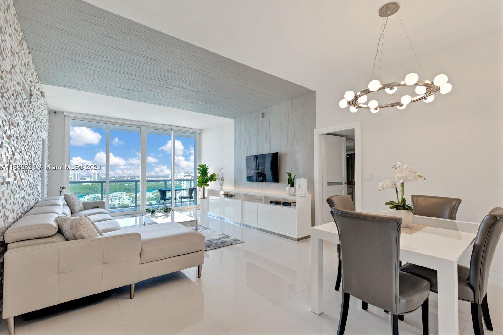 Rental Property at 100 Bayview Dr Ph01, Sunny Isles Beach, Miami-Dade County, Florida - Bedrooms: 2 
Bathrooms: 2  - $4,300 MO.