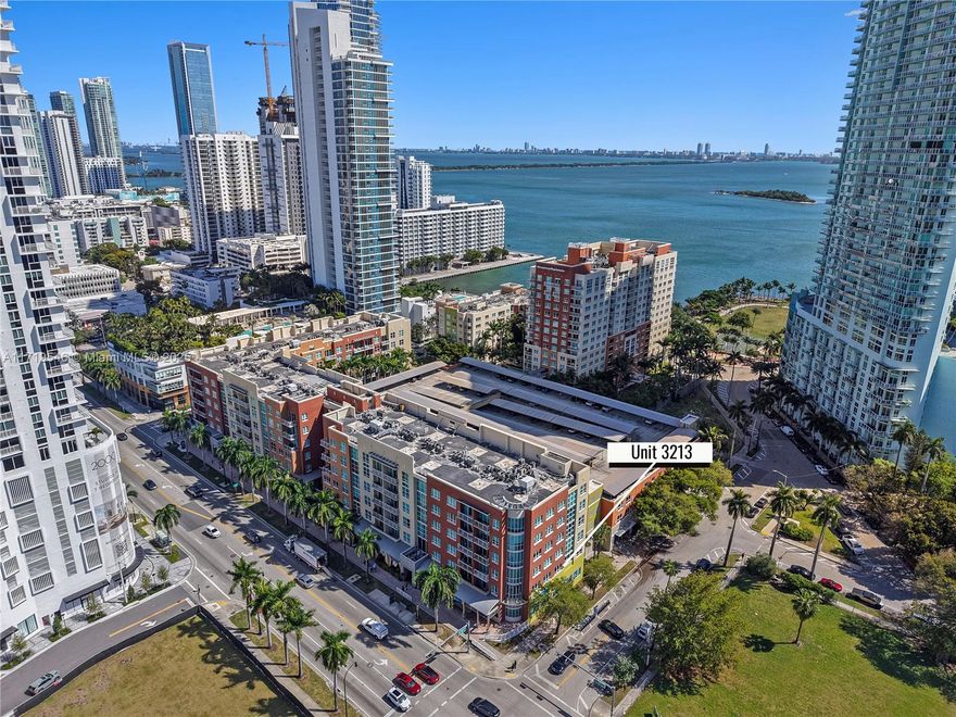 Modern NYC-loft-style studio in Cite on the Bay, located in the heart of Edgewater! This fully furnished unit features extra-high 12ft ceilings, white marble floors, an open kitchen, walk-in closet, impact glass windows, pantry, and in-unit washer/dryer. Building amenities include valet, concierge, an impressive gym, pool, Jacuzzi, business center, club room with billiards, and more! Enjoy living across from beautiful Margaret Pace Park, offering a walking path, soccer fields, tennis, and volleyball courts.Walk to Publix, Miami Trolley, trendy restaurants/shops, museums, concerts, and top charter schools.Just minutes from Midtown, Wynwood, Brickell, the Design District, and Miami Beaches!