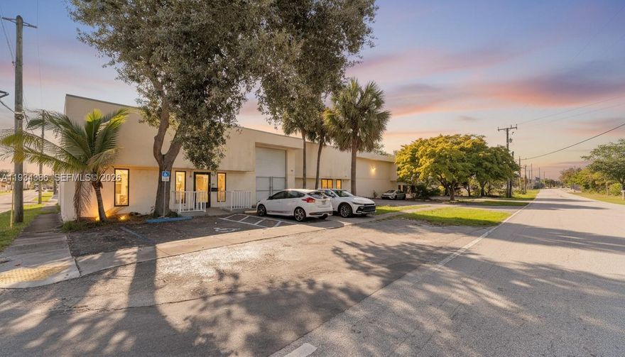 Opportunity for an owner-user or investor to acquire a well-located industrial warehouse totaling 11,175 SF in the highly desirable Dania / Airport West industrial corridor. The building offers 18’ clear ceilings, three grade-level loading doors (10’ x 14’), one dock-high door, 3-phase power (120 to 277 volts, four wire electrical), and 100% A/C. Twin-T precast concrete roof. Ideal for warehouse, distribution, light assembly and fabrication, brewery, bakery, laboratories, gym, parts store, auto repair sales and rentals, vet clinic, contractor shop, cabinet shop, printing shop, funeral home, spray painting/spray booth, and marine related uses. Situated on a 0.52-acre lot with approximately 15 on-site parking spaces. MA-1 zoning allows for a wide range of industrial uses. Excellent visibility and signage along Old Griffin Rd. Desirable location in Southeast Broward, with close proximity to Fort Lauderdale–Hollywood International Airport, Port Everglades, and quick access to US-1, I-95, 595, and major roadways. Don't miss this opportunity. Owner occupied, will be delivered vacant at closing.