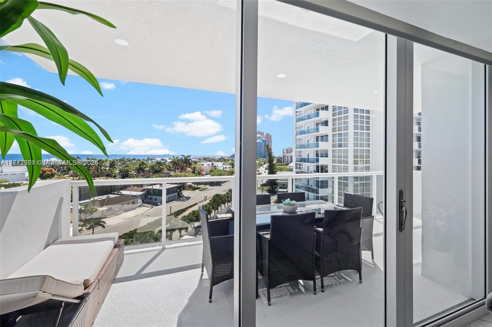 This spectacular two bedroom, two bath ocean view condo at Embassy Tower II offers stunning ocean views from every room. It is ideally positioned for natural light and has hurricane impact floor to ceiling glass sliders and windows for amazing panoramic views. The unit also offers an oversized balcony for hosting and amazing sunsets located across the street from Lauderdale Beach and only minutes from Las Olas and Lauderdale by the Sea. The condo features a modern and specious open floor plan with a large dining area. Additionally, it has plenty of quality upgrades such as retractable solars shades, new electrical panel, new water heater, new interior doors, custom wine cooler, bar display and many more unique details. Truly a must-see unit. Priced to sell. Furniture negotiable.