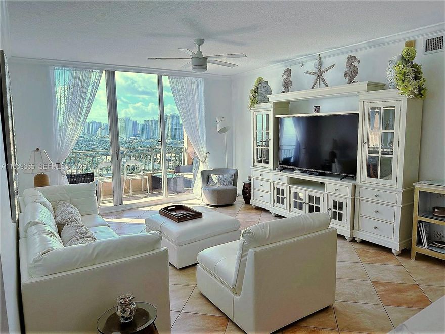 FOR THE RENTER WHO LIKES THE FINER THINGS, 2080 OCEAN DRIVE PENTHOUSE 3 IS FOR YOU! *Annual Rent listed for April 1, 2026 forward* Enjoy Ocean, Intracoastal and City views with Floor to Ceiling windows in PH3. Unique balcony architectural design. Upscale white decor unit. Remodeled kitchen with new countertops, cabinets and appliances. Upgraded bathrooms and fixtures. Electric powered window shades in bedrooms. Fully furnished and equipped. Split floor plan, King in main suite, 2 double beds in suite 2. Full size Washer/Dryer in unit. 2080 offers a heated pool, hot tub, free beach chair/umbrella service, saunas, gym, and tennis. Close to malls, restaurants, casinos, golf, boating, arenas & airports. 2080 In-House Broker, contact me for more info. Short-term available in November and December 2025.
