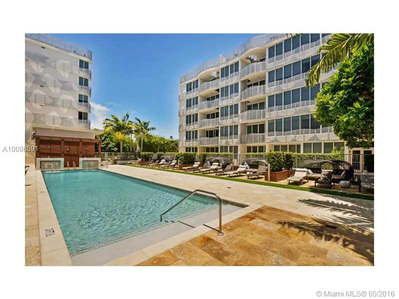 Arte City coveted location makes it a unique quiet development walking distance to the ocean with beach access between W Hotel and the Setai, turn key residence with quiet and spacious ground floor balcony. Walking distance to trendy places, Lincoln Rd mall.
