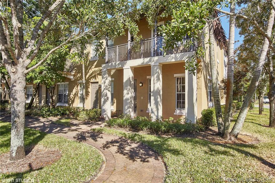 Impeccable townhome in Western Pembroke Pines on a private corner. This beautiful unit looks brand new!  24-hour guarded gated community, gym, play area, community pool and close to shopping and entertainment. Do not miss the opportunity to own this home!