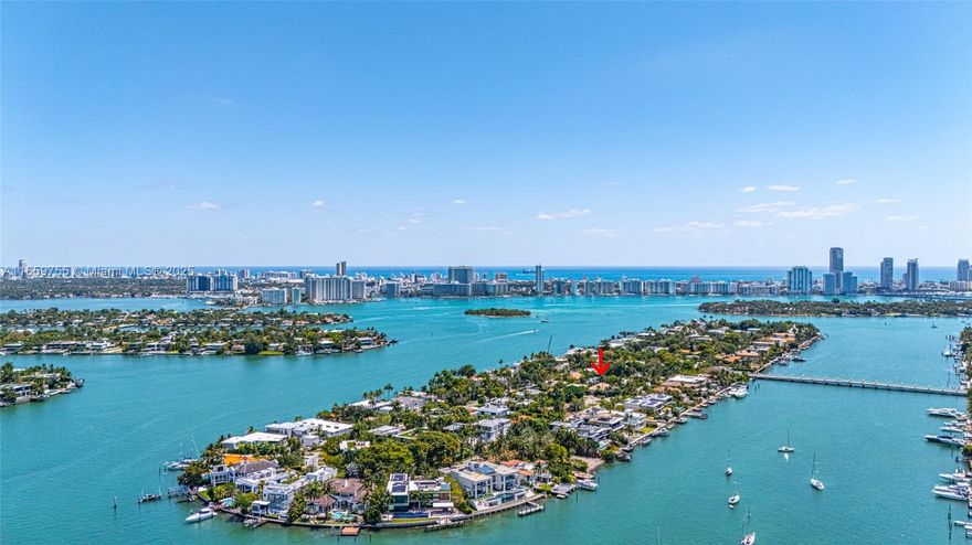 Impressive residence on the exclusive Hibiscus Island, Miami Beach. This spectacular property with 4 bed/4 bath offers an oasis of elegance and comfort in one of the city’s coveted location. With a generous 2,431 square feet of living space and a 9,750 square foot lot, this home blends style and functionality.  Distinguished by its high-end finishes and sophisticated architectural design, every corner meticulously crafted to provide maximum comfort and luxury. From the spacious living area with panoramic windows that flood the interior with natural light, to the gourmet kitchen equipped with state-of-the-art appliances, every detail has been designed for enjoyment and ease.
 The home features a large patio with an elegant pool, pergola, ideal for relaxation or entertainment.
