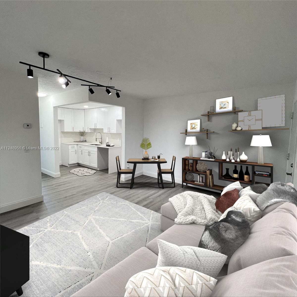 This condo is in the heart of North Miami and is located minutes away from the highways, beaches, prestigious Bal Harbour, and Aventura. The owner spared no expenses with a new AC unit, and stainless steel appliances, lighting. The bathroom and kitchen have been completely remodeled, with new porcelain and vinyl flooring, new cabinetry with soft close doors and draws, and doors inside and out. The building also recently underwent major renovations which include a new roof and painting. The association fee includes water and common area amenities. This unit is a must-see.