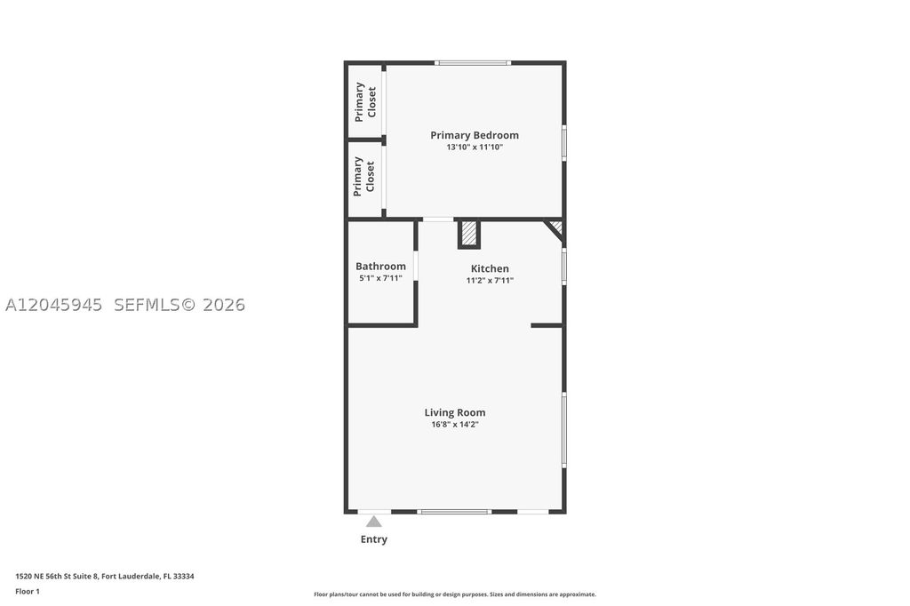 Photo of 1520 NE 56th St #8, Fort Lauderdale, FL 33334 (MLS # A12045945)