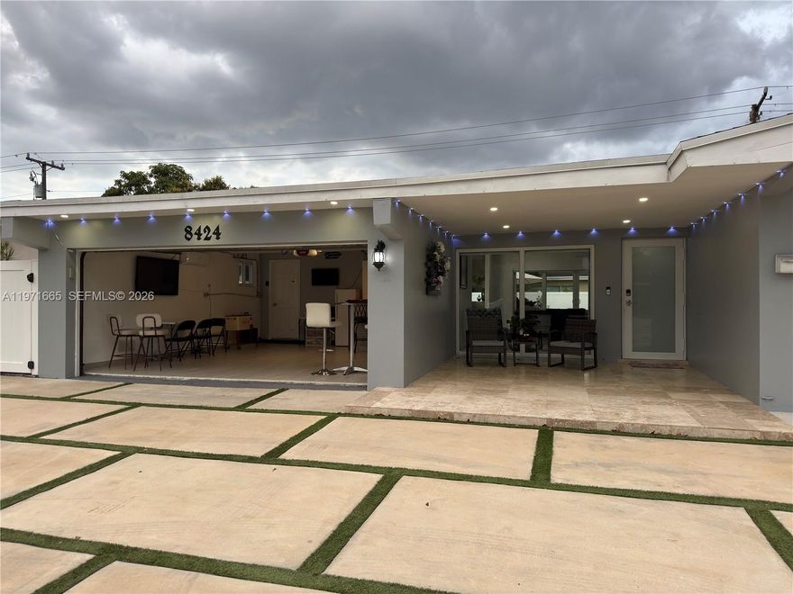 Beautiful 4 Bedroom / 2 Bathroom Fully Remodeled Home

Stunning, move-in-ready residence featuring a new roof, new A/C, renovated kitchen, and fully remodeled bathrooms. The interior offers expansive glass walls that provide a breathtaking view of the pool and newly finished stone backyard, creating the perfect indoor–outdoor lifestyle.

The home showcases upgraded appliances (refrigerator not included), modern ceramic tile flooring throughout the main living areas, and carpet in all bedrooms. The spacious primary suite includes a walk-in closet and a beautifully updated master bathroom. Enhanced lighting throughout the home adds a bright and elegant touch.

An additional versatile room can be used as an office, guest room, studio, or efficiency—adding exceptional flexibility and value.

Enjoy a double garage plus parking for up to eight additional vehicles, along with a large pool and terrace ideal for entertaining. This property offers comfort, functionality, and style in one exceptional package.
Just 25–35 minutes to Miami Beach or Fort Lauderdale Beach, 20–25 minutes to Fort Lauderdale-Hollywood International Airport, 30–40 minutes to Miami International Airport, only 10–12 minutes to Pembroke Lakes Mall, and 15–20 minutes to Sawgrass Mills — everything you need within easy reach.