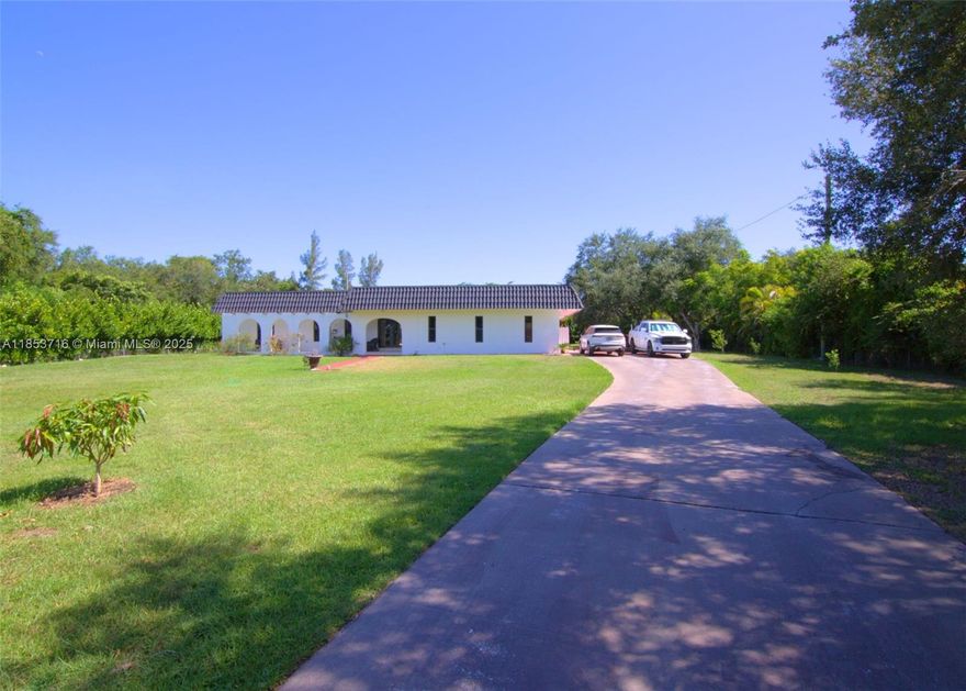 Welcome to this beautifully renovated 3-bedroom, 2-bathroom gem in a peaceful South Dade neighborhood. This turnkey home features a spacious, light-filled layout with modern finishes throughout, including an updated kitchen, stylish bathrooms, and sleek flooring. Step outside to your private backyard oasis—complete with a sparkling pool, perfect for entertaining or relaxing year-round. Situated on a generous lot with no HOA, there’s room to expand, park your toys, or enjoy the open space. Conveniently located near major roadways, shopping, and the Redlands, this home combines comfort, style, and location. A true South Florida retreat!