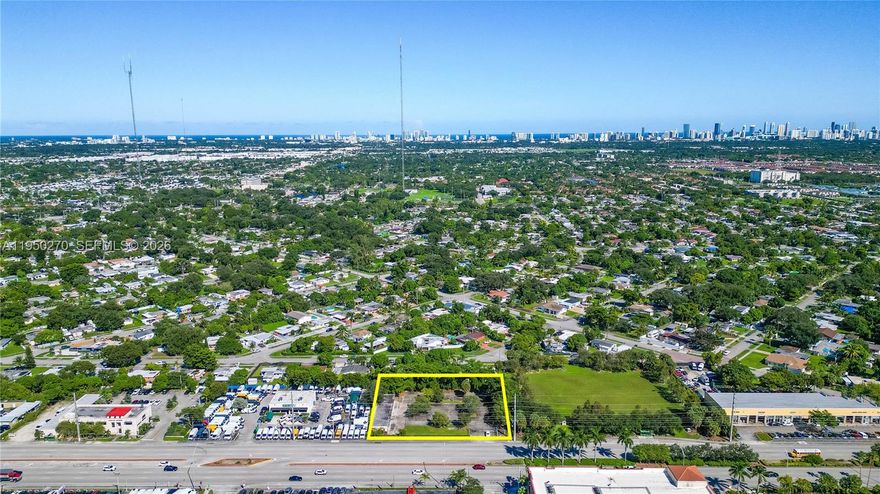 Located at 3551 S State Rd 7 in West Park, FL, this property offers a compelling opportunity for both end-users and developers. The site features a 2,553 SF building situated on a 37,476 SF lot, allowing for a wide range of potential uses. With its high-visibility location along State Road 7 and Transit-Oriented Corridor (TOC) zoning, the property is well-positioned for a national retailer, owner-user, or multifamily mixed-use redevelopment. Its zoning flexibility and strong market fundamentals make this an attractive investment opportunity in a rapidly growing area of Broward County.