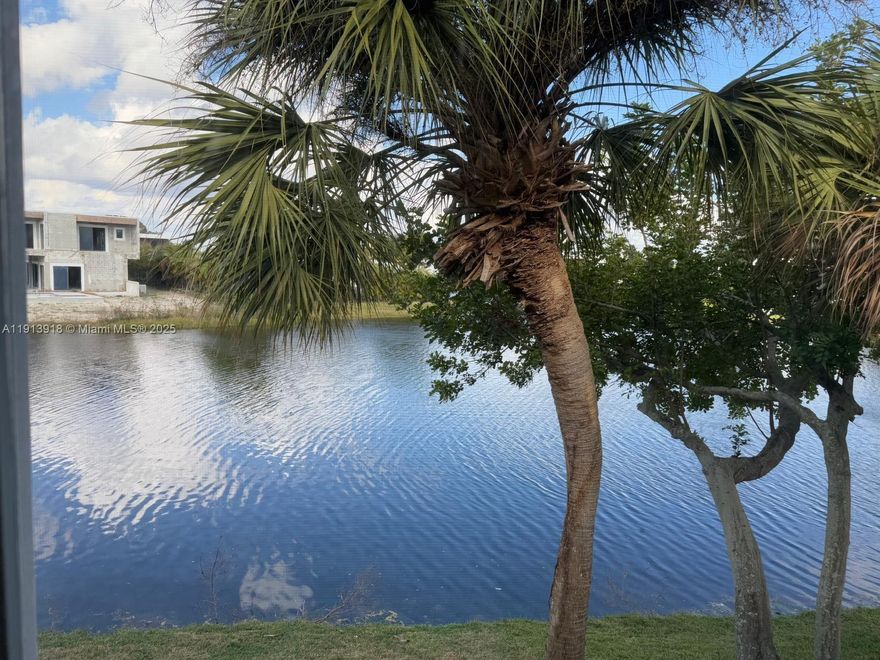 Welcome to this lovely Lake view townhome. New flooring all over the house Enjoy leaving in this nice and quite neighborhood. A+ School District. Gorgeous and move in ready lake front house, 2 bed and 2.5 bath. Two story townhouse. Freshly painted, spacious and renovated kitchen with granite counter tops and stainless steel appliances. Washer&Dryer in closet. Enclosed patio, storage room next to it. Remodeled bathrooms. New fixtures and new ceiling fans. This unit is ideally located, minutes to I-595 and I-75. Assigned parking space located right in front and plenty of guest parking spots. HOA includes lawn maintenance and basic cable.