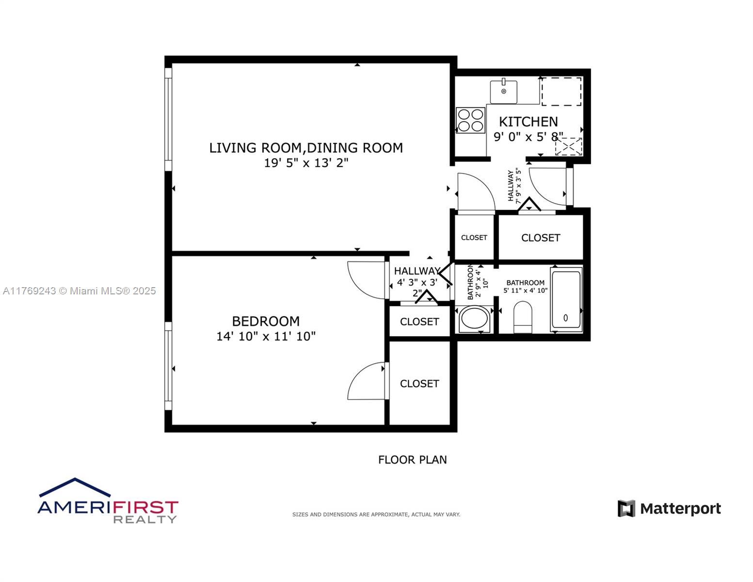 Property for Sale at 2899 Collins Ave 1638, Miami Beach, Miami-Dade County, Florida - Bedrooms: 1 
Bathrooms: 1  - $465,000