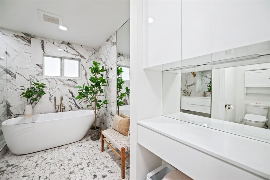 Pool home located in a prestigious Plantation community with no HOA, this completely renovated residence offers over 3,600 sq ft of spacious living and an exceptional blend of luxury and functionality. The home features 4 bedrooms, 4 full bathrooms, plus a dedicated office, and a 2-car garage overlooking a tranquil canal. Enjoy South Florida living with a resurfaced saltwater pool equipped with both electric and solar pool heaters, along with the convenience of a Tesla rapid charger. Brand-new renovations include new windows, total plumbing and electrical systems, a new tile roof with covered entryway, new PVC fencing, and a fresh landscaping plan. Major updates completed in 2019 include the roof, water heater, and plumbing, offering peace of mind and long-term value. This move-in-ready home is a rare opportunity in one of Plantation’s most desirable neighborhoods.