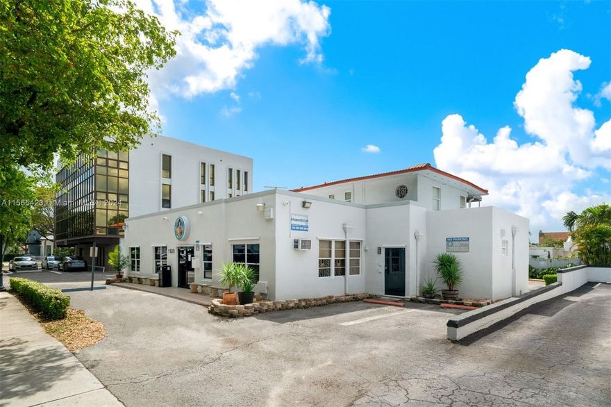 Prime freestanding medical office building for sale on Coral Way. Operating successfully as a pediatric clinic for 23 years, 1920 Coral Way spans 3,584 sqft on a nearly 9,000 sqft lot with 13+ parking spaces. Recent renovations include a full exterior re-stucco, fresh paint, a new roof and electrical system in 2017, and A/C units in 2021. The current layout includes 6 exam rooms, 2 waiting areas, a doctor’s office, admin space, kitchen, and 2 private offices upstairs. Building can be easily modified to suit other types of businesses. Take advantage of the nearly 35,000 cars and make your office your billboard. Centrally located with close proximity to US1, I-95, Brickell and the Roads.