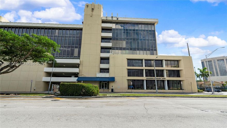 **Prime medical office condo in the heart of Coral Gables.** Fully renovated 910 sq. ft. space located on Ponce de León Blvd & SW 8th St. Rare opportunity to own in a medical-only building with **3 dedicated garage parking spaces**. Unit features a private bathroom, updated finishes, and efficient layout. **Full-service building** with water, A/C, and electricity included in HOA fees. Building offers 2 elevators, secure access, and easy patient flow. **Easy to show.** A perfect move-in ready space for medical practitioners seeking an established Coral Gables location.