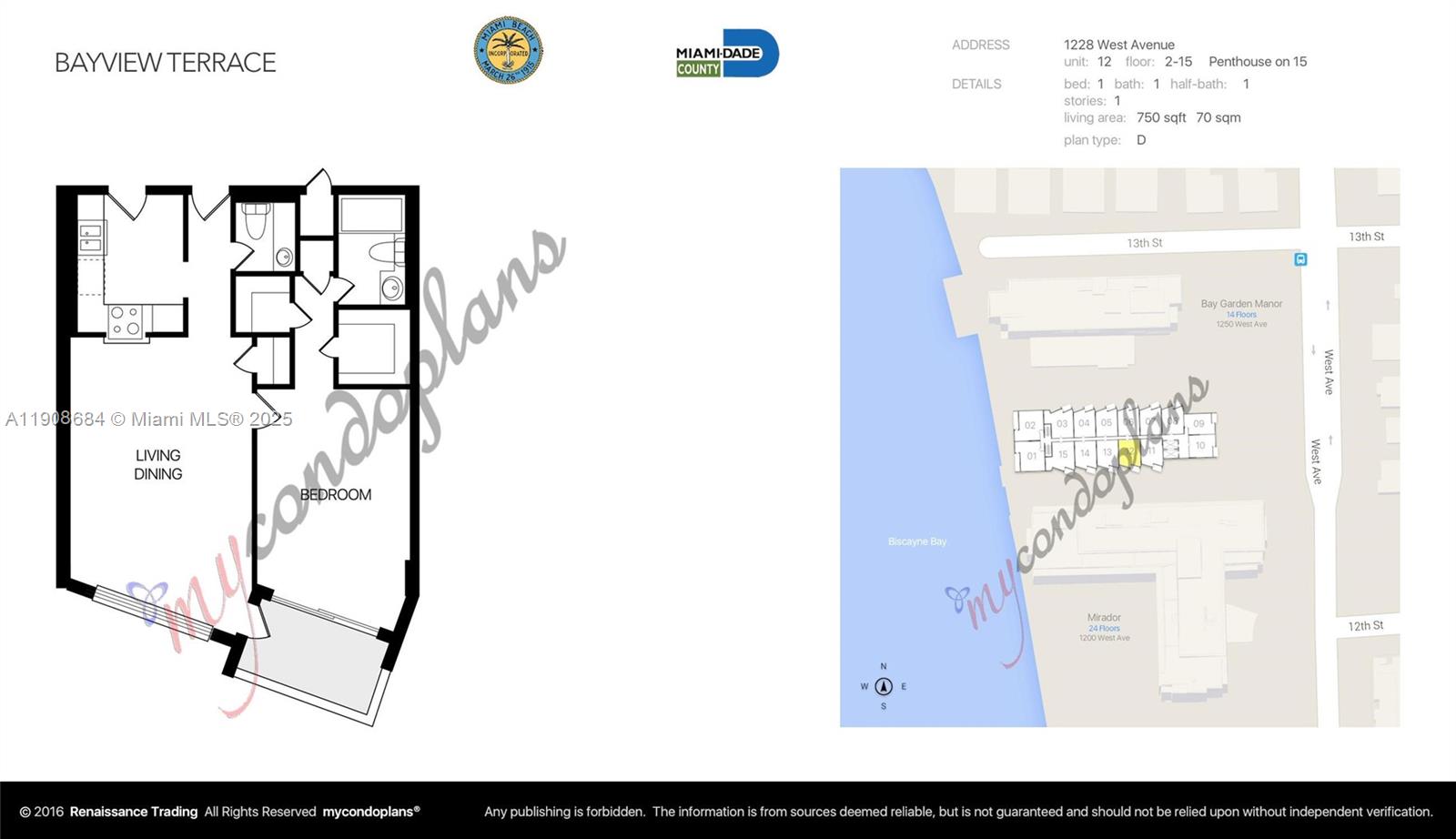 BAYVIEW TERR CONDO - Residential Lease