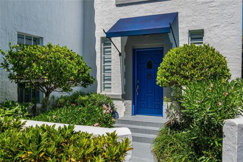 A home in Miami Beach