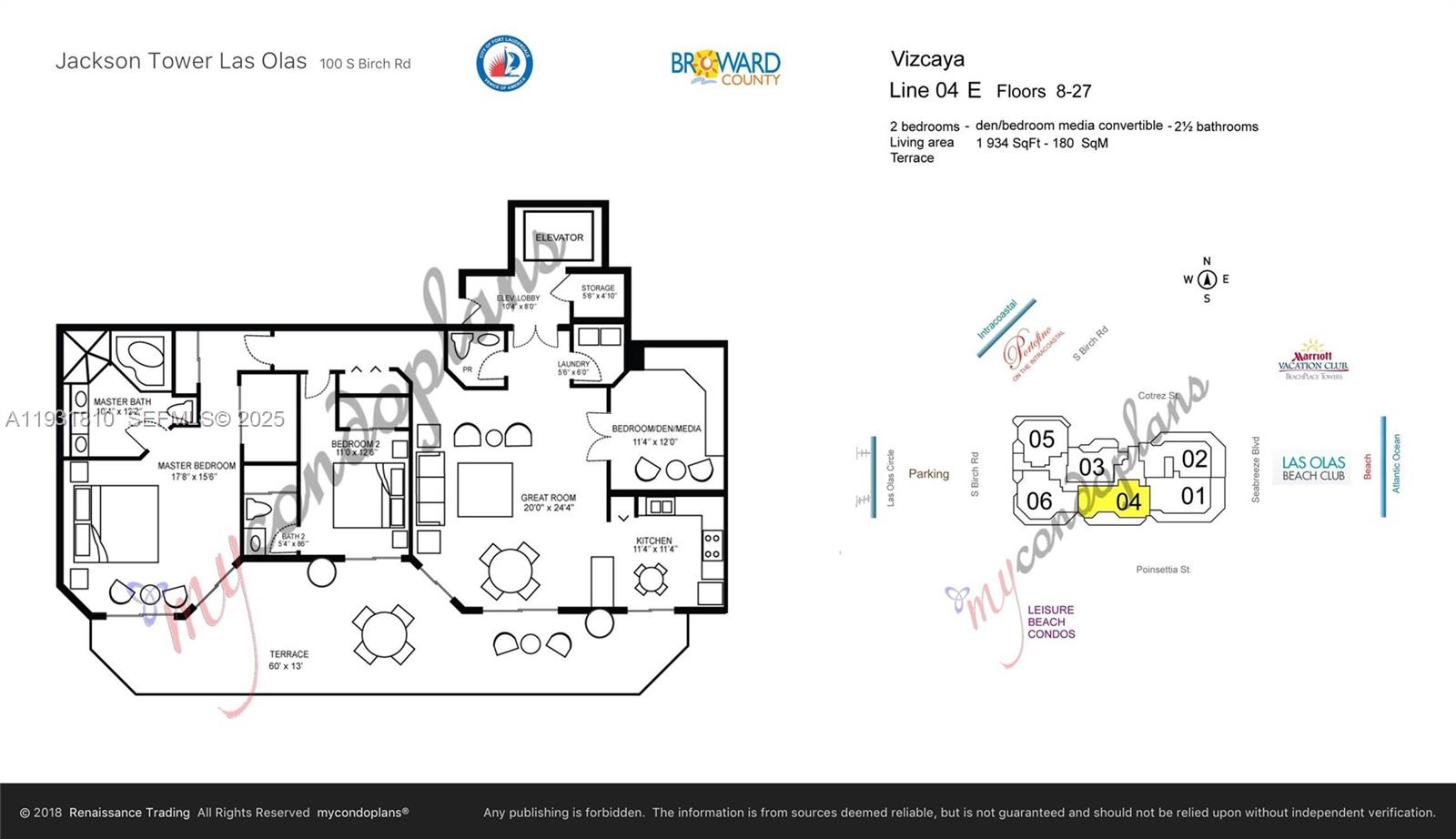 JACKSON TOWER LAS OLAS CO - Residential