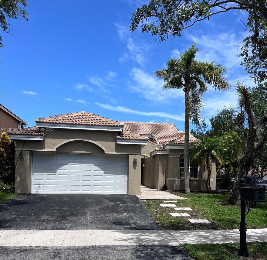 Gated community of Hibiscus Island! Stunning corner home in the heart of Weston! Featuring 3 spacious bedrooms and 2 full baths, this gem is located in a quiet, family-friendly community with top-rated schools. Gated community, electronic blackout curtains and much more. Don’t miss the chance to live in one of the most sought-after neighborhoods—comfort, style, and location all in one!