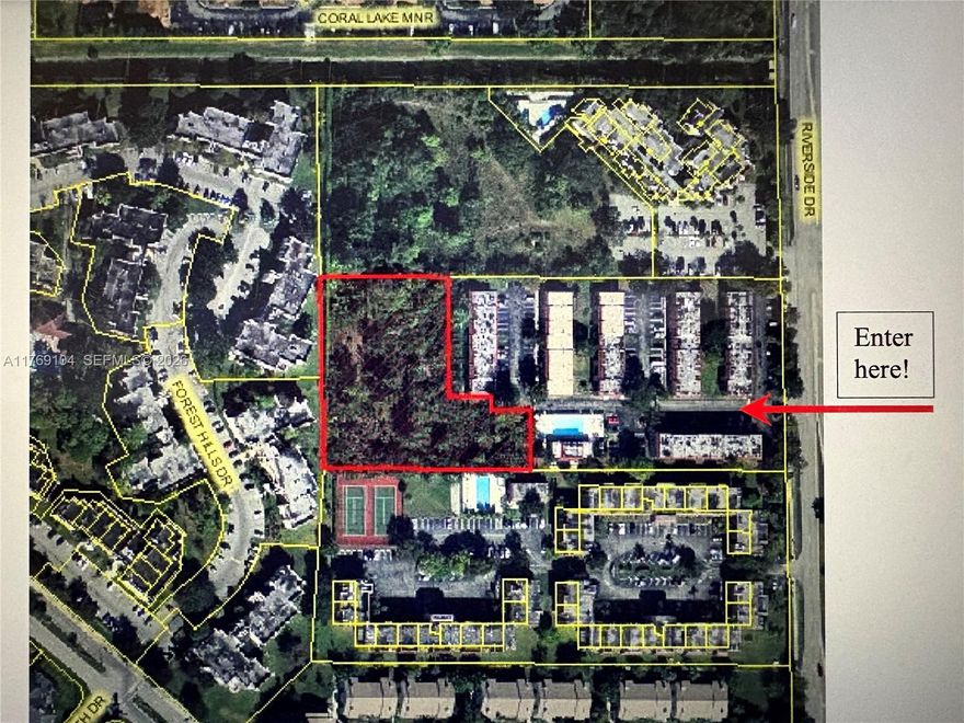 Great opportunity to own land in Coral Springs. Zoned RM-20 - MEDIUM DENSITY MULTIPLE-FAMILY. 1.6 acres available. AKA 30xx Forest Hiils Dr. Coral Spring FL 33065