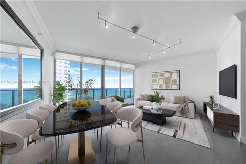 Photo of 3101 S Ocean Dr #707, Hollywood, FL 33019 (MLS # A11892244)