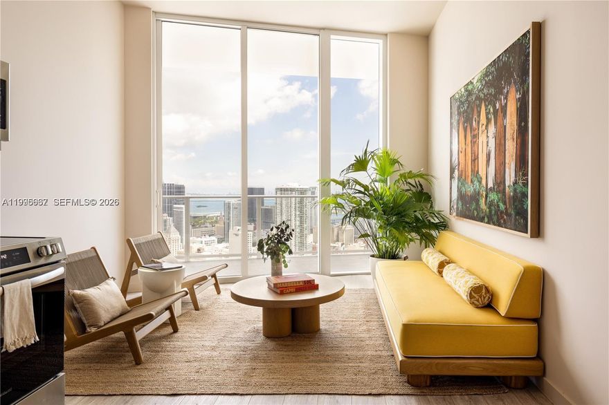 XL 1 bedroom plus den. Furnished or Unfurnished. Large Balcony (in select units), Refrigerator, Microwave, Walk In Closet, Garbage Disposal, Washer/Dryer, Floor to Ceiling Windows, High Floor Available, Ocean & City Views Available, Pool Deck, Sauna, Cold Plunges, Resort Style Cabanas, Poolside Grilling Area, Tanning Bay, Park, Skyline Clubhouse & Entertainment Center, Largest Residential Gym featuring, Technogym, Digital Building Access via Flow App, Community Commerce, Private Offices, Co-Working Space, Social, Events, Neighbor Club, Wellness Classes for Body & Mind