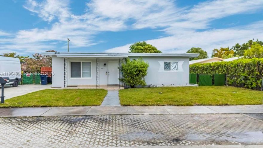 Very Unique Duplex with 2 Freestanding Single Family homes.
Both with Fenced yards. Each 3/2 
9435(front Home) is completely remodeled, Polished Terrazzo flrs, granite kitchen counters SS appliances and impact windows
1,243 Sq ft, large living room Master suite has walk-in closet off of the master bath

9437 (back Home ) is 1,407 Sq ft 
Kitchen and 1 bathroom completely remodeled, Terrazzo Flrs .
Nice Patio area and fenced backyard 
separate from the front home  ,

Each with complete privacy.
No HOA!
Close to Bird Rd and Tropical park .
Centrally loacted and surrounded by shopping centers