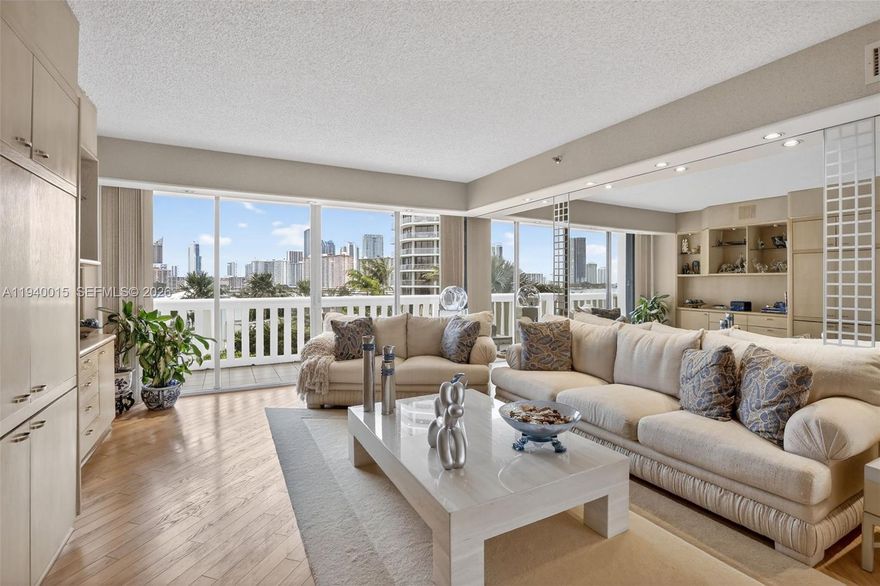 Wow! Enjoy the best of the best in this spacious 1908 sf - 2 bedroom corner unit in the prestigious 3000 building in Williams Island. Experience amazing views from floor to ceiling windows and two large wraparound balconies. Amenities include 24-hour concierge security, valet service, reserved covered parking, and additional separate storage. Williams Island is an 84 Acre Island Paradise! 5 Star Country Club Amenities Feature A 27,000 SF Clubhouse, Gym, Full-Service Spa, Massages, Workout Classes, Indoor Pool, Sauna, Steam Rooms, Outdoor Pools w/Food & Drink Service, 15 Court Tennis & Pickle Ball Club, 2 Restaurants, Deli, Kid's Playground, Marina, Dog park, & More!