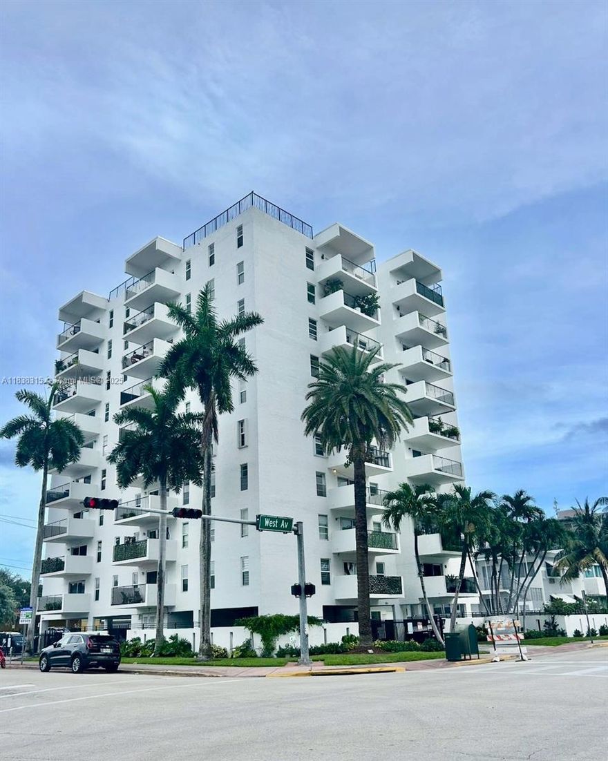 Very Spacious 2 bedroom unit in the heart of South Beach. Walking distance to Lincoln Road & Flamingo Park with assigned parking space. Walking distance from Whole foods, Trader Joes and many more. Large master bedroom with walk-in closet. 2 full Bathrooms and private balcony. Rarely available size unit. Condominium is gated and has a private pool for residents only. Call listing agent for showings.