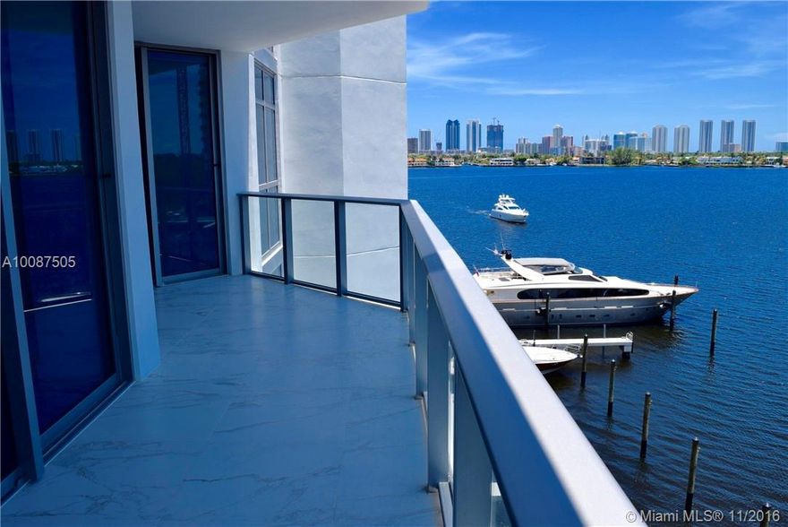 READY TURN KEY with Flooring + Closets. Best Priced 05 - B Unit - in Tower. Features 2 bedrooms 2 bathrooms and 1 half-bath. Beautiful, spacious, even split floor plan with marina and water views from every room. Largest 2/2.5 with 1,873 sf interior and 198 sf of terrace. 1 self-parking. 1 a/c storage. Views from every room. Features 750+ ft of waterfront on 14.5 acres, state-of-the -art full service private marina, Sub-Zero and Wolf appliances, Italian cabinetry by Snaidero, Grohe bathroom fixtures.