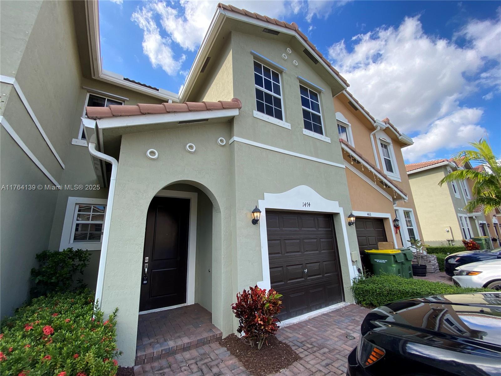 Rental Property at 1474 Se 23rd Ter 1474, Homestead, Miami-Dade County, Florida - Bedrooms: 3 
Bathrooms: 3  - $2,449 MO.