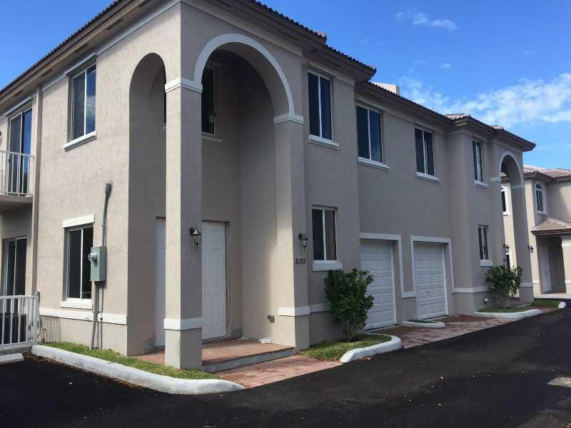 BRAND NEW CONSTRUCTION. BE THE FIRST ONE TO LIVE IN THIS BEAUTIFUL TOWNHOUSE. CERAMIC FLOORING, GRANITE COUNTER TOPS, RAISED PANELS KITCHEN CABINETS, CENTRALLY LOCATED CLOSE TO THE AIRPORT CORAL GABLES, CONVENIENCE STORES AND SCHOOLS.