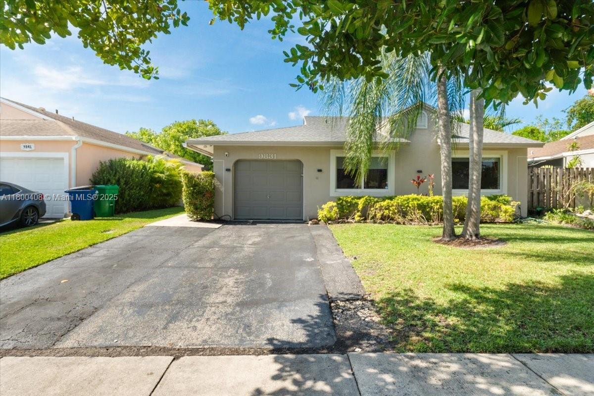 MOVE IN READY! This beautifully updated home is located in one of the most desirable communities in Cooper City, known for its top-rated schools, strong sense of community, and peaceful, family-friendly atmosphere. The home features a modern, open layout with vaulted ceilings, impact windows, updated ceramic floors, and a sleek kitchen with SS appliances. A converted garage offers a versatile fourth bedroom or flex space, ideal for guests, a home office, or playroom. Private backyard, complete with a sparkling pool and covered gazebo perfect for entertaining, relaxing, or enjoying Florida sunshine. The Colony at Stirling, residents enjoy quiet tree-lined streets, proximity to parks, sports fields, walking trails, and easy access to shopping, dining, and major highways.