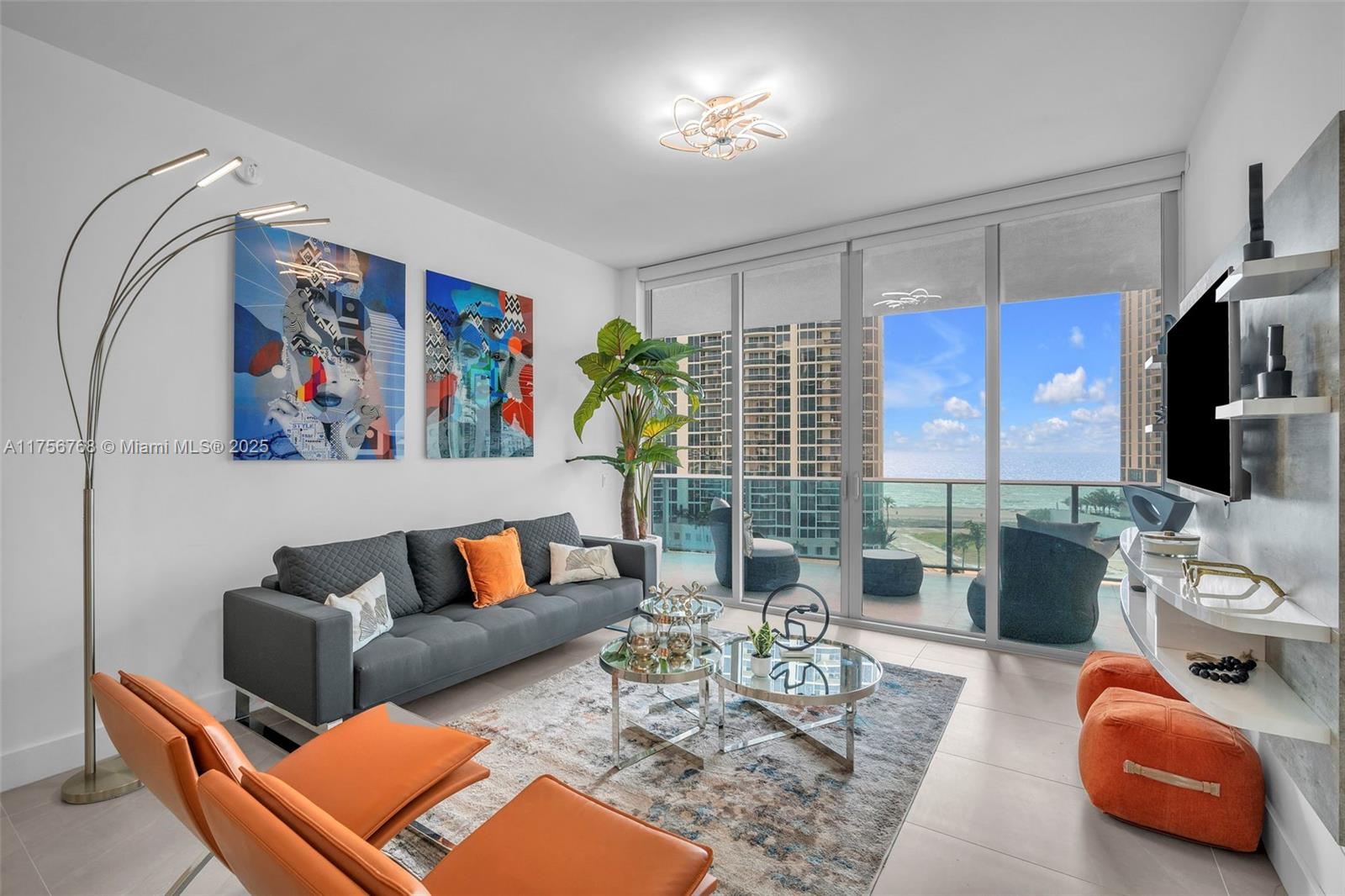 Rental Property at 17550 Collins Avenue 704, Sunny Isles Beach, Miami-Dade County, Florida - Bedrooms: 2 
Bathrooms: 3  - $6,800 MO.