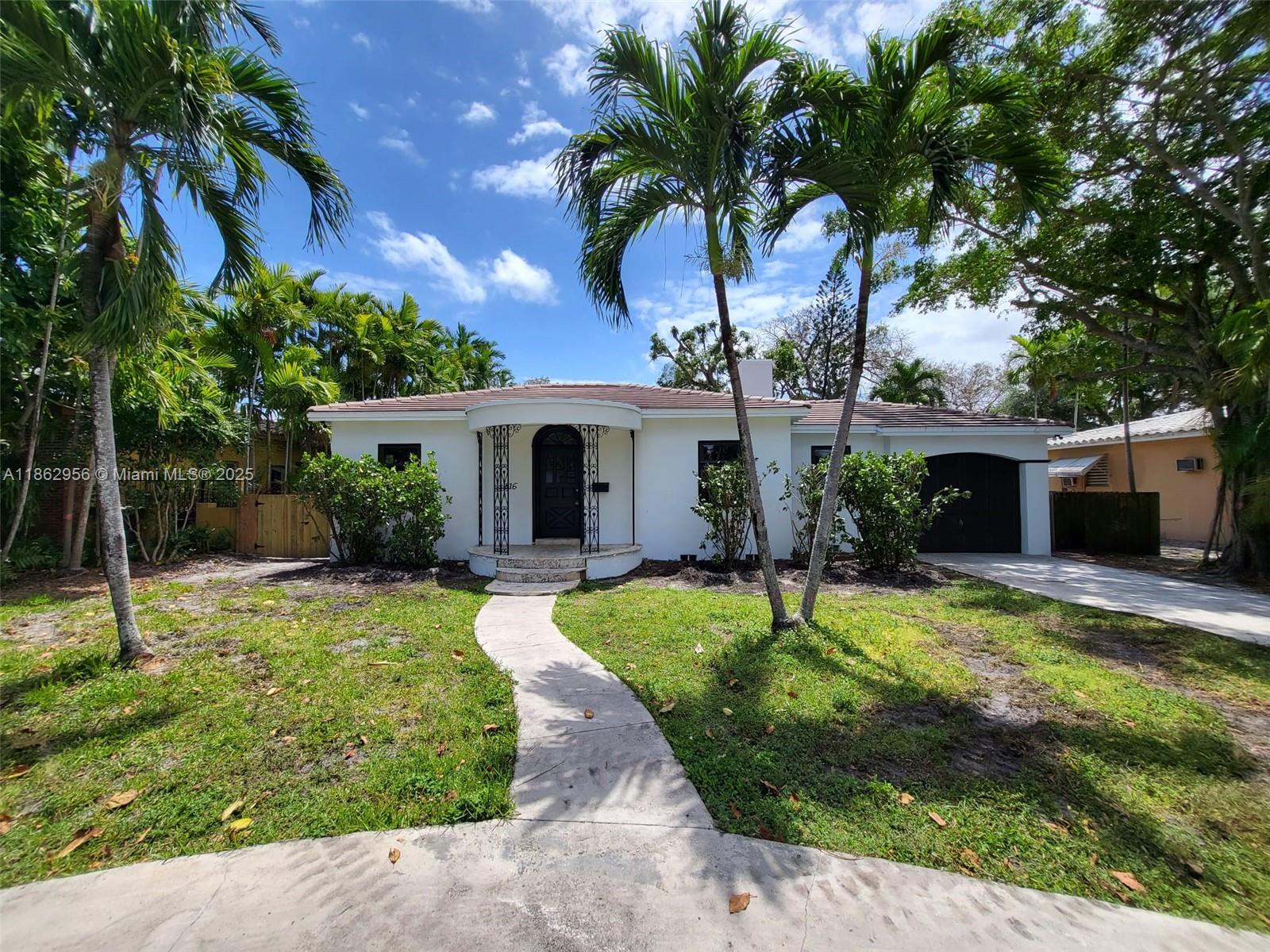 Experience the comfort of family living in this beautifully renovated 3-bedroom, 2-bathroom single-family home located in the desirable and exclusive Miami Shores neighborhood. This residence combines modern style with a warm and welcoming atmosphere, ideal for creating lasting memories.
Step outside to enjoy the private backyard surrounded by lush greenery – the perfect space for kids to play, family gatherings, or relaxing evenings outdoors. Conveniently located near top-rated schools, parks, shopping, dining, and recreational activities, this home offers both comfort and convenience in one of Miami’s most sought-after communities.Experience the best of South Florida living – schedule your showing today! Available starting September 2nd,2025.