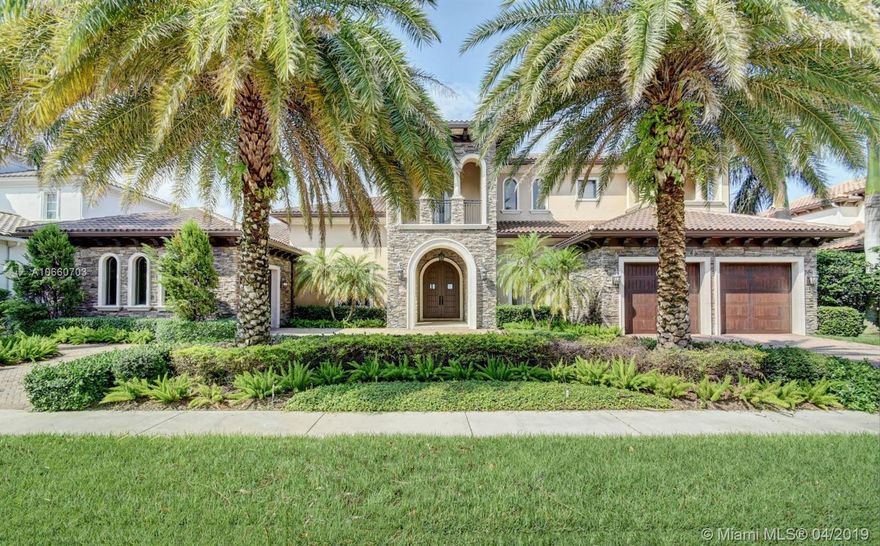 THE CROWN JEWEL of Frenchmans Reserve. Spectacular Estate home w/ wide lake and golf course views This
Tuscan Harvey Custom Home is offered fully furnished w/ designer decor. Luxuriously appointed throughout w/ features like Marble and hardwood floors, coffered ceilings, fireplaces, theater room and elevator.The entrance boasts an impressive view from a lovely open living area. Master suite has large walk-in closets and exquisite baths.There are 5 additional impressive guest suites plus Den and Club room. The stunning gourmet kitchen offers state of the art appliances, white honed marble counter tops, gorgeous custom cabinetry with a large middle island. A wine room and an elegant dining room perfect for entertaining.Spectacular theatre room.These are just a few of the numerous upgrades.